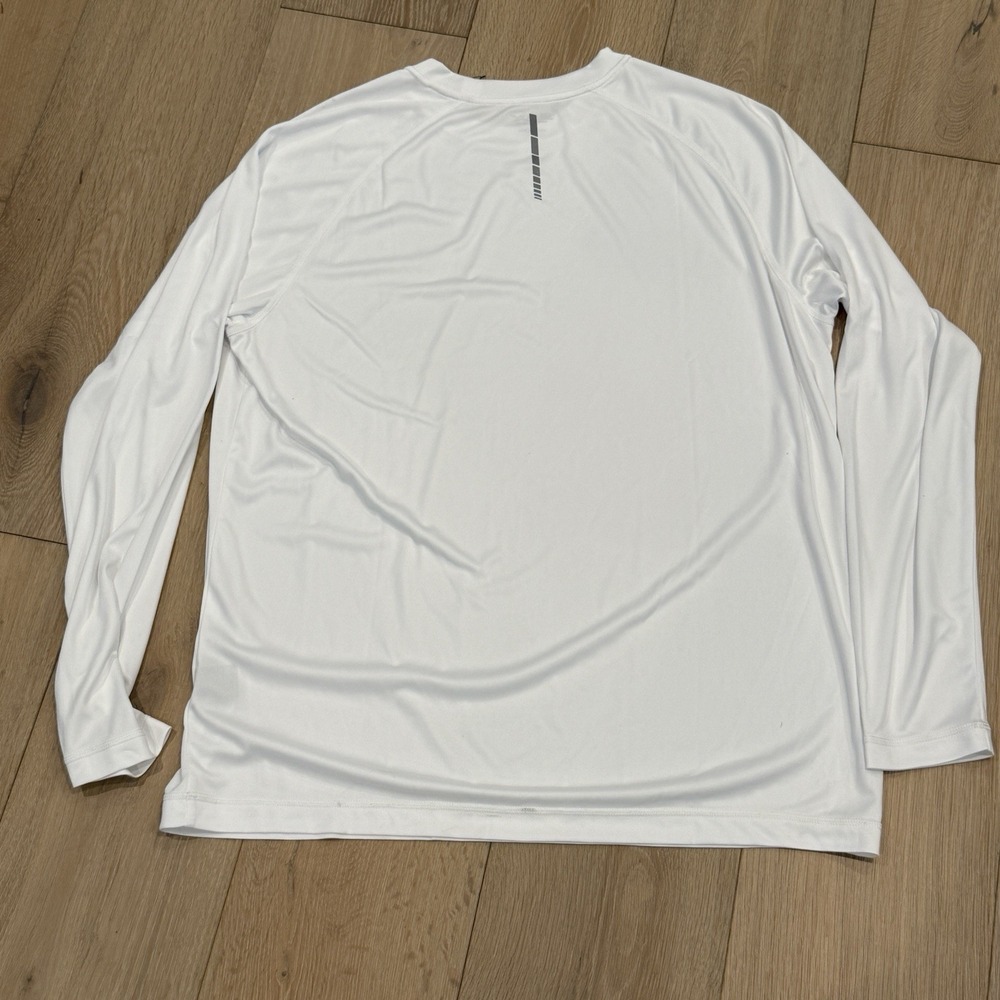 GSX Gander Mountain Men's Long Sleeve White Performance Shirt Size‎ L